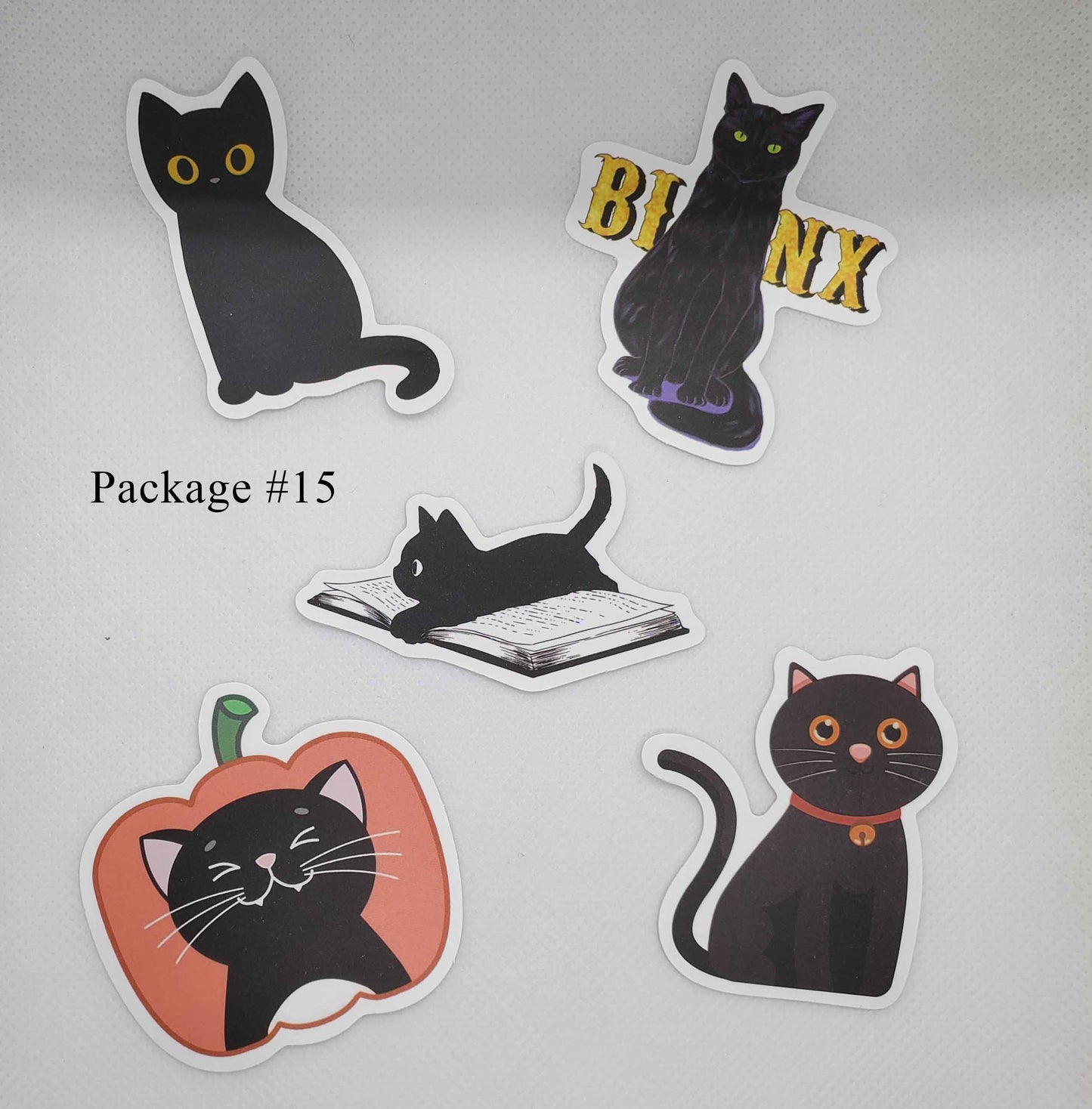 Black Cat Waterproof Stickers