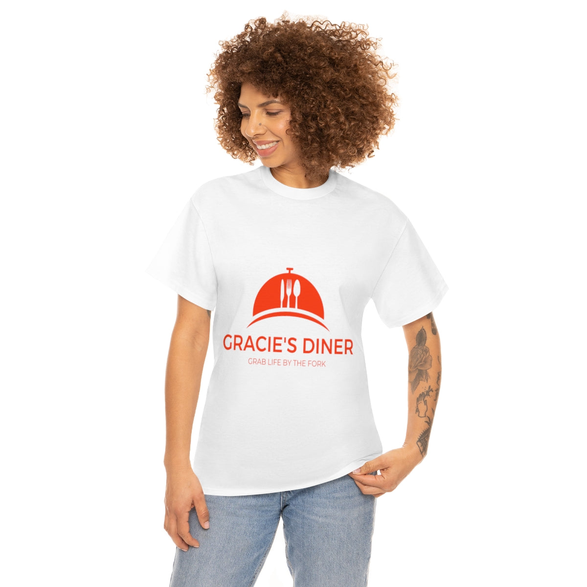 Gracie's Diner Unisex Heavy Cotton Tee