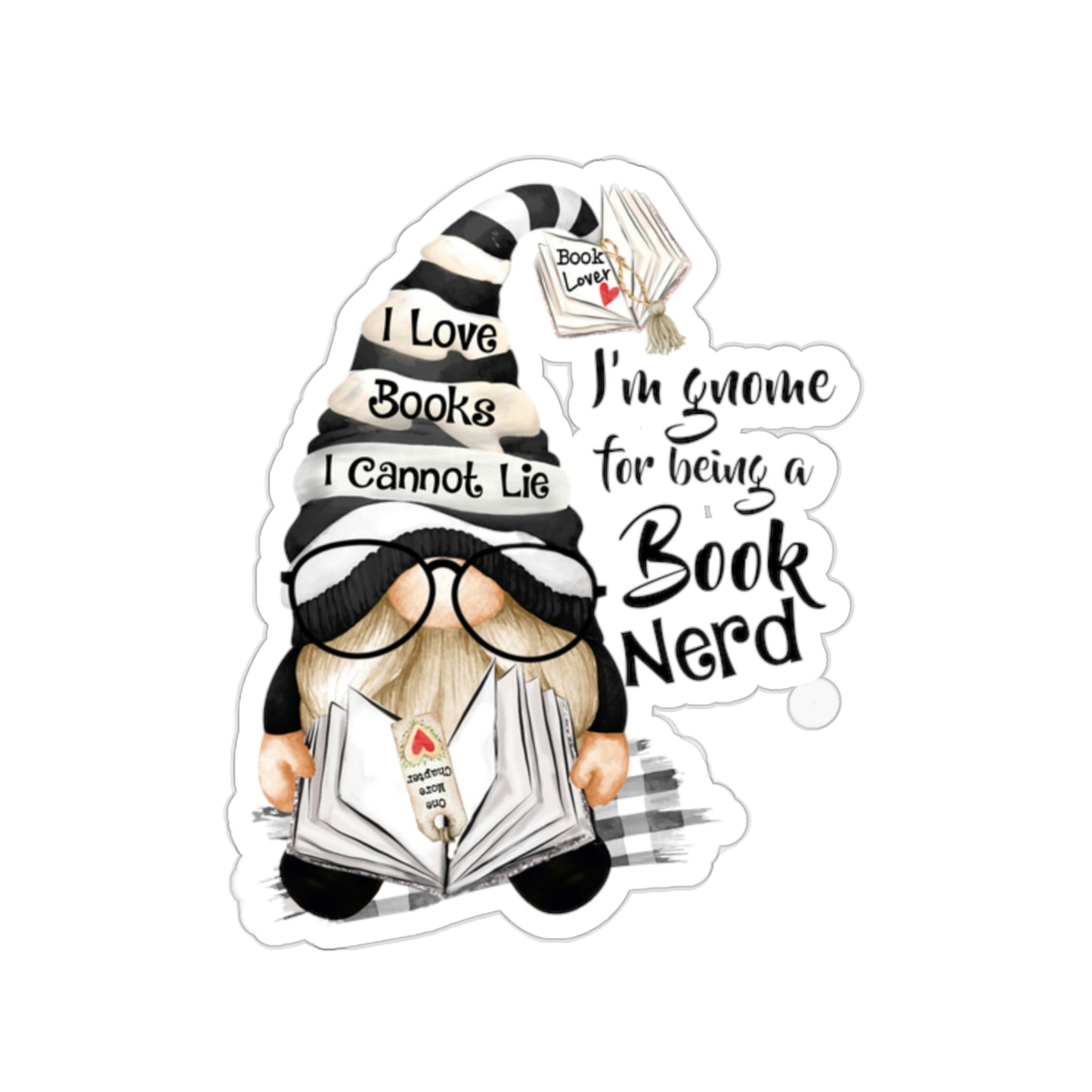 Gnome Kiss-Cut Stickers