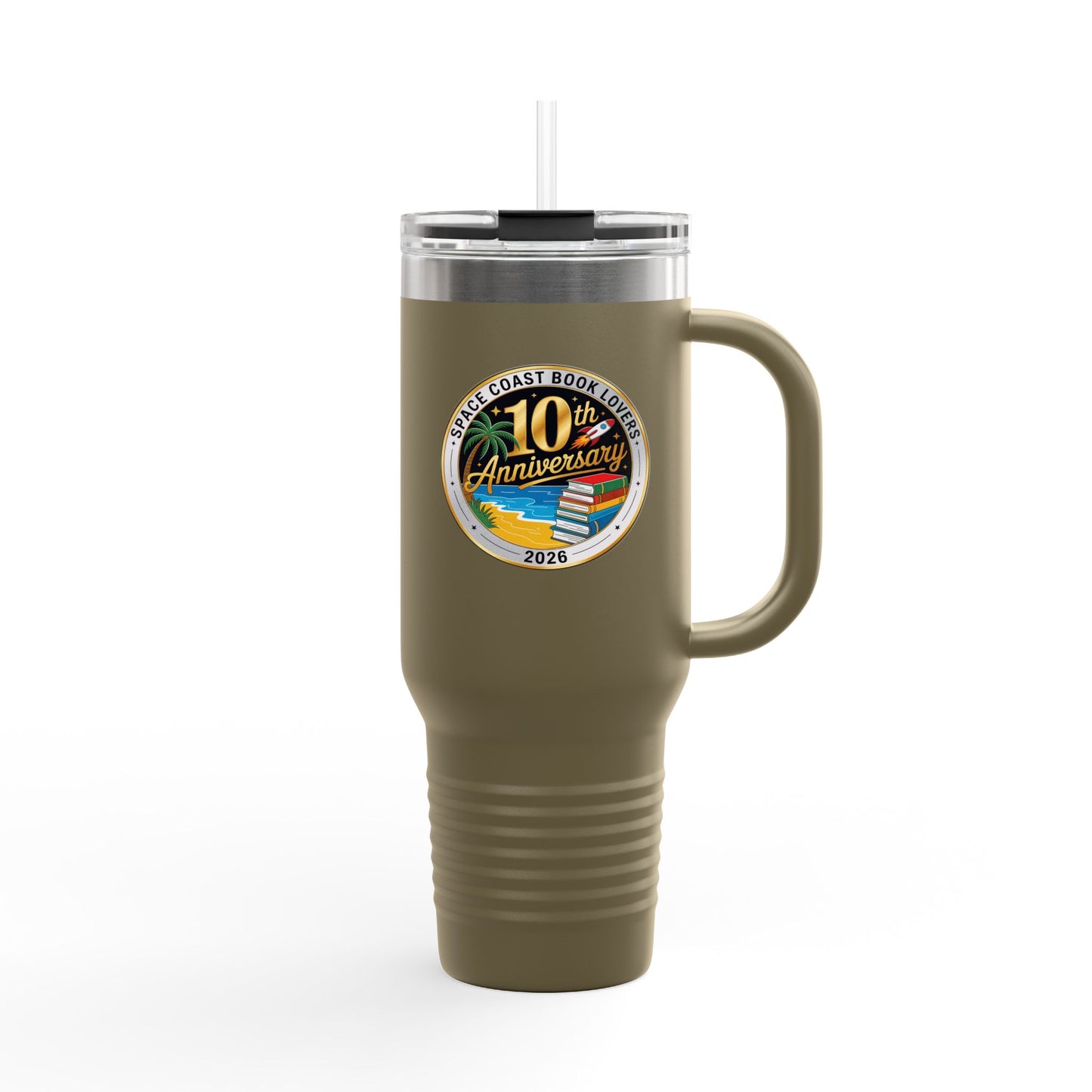 10th Anniversary SCBL 2026 Insulated Travel Mug, 40oz