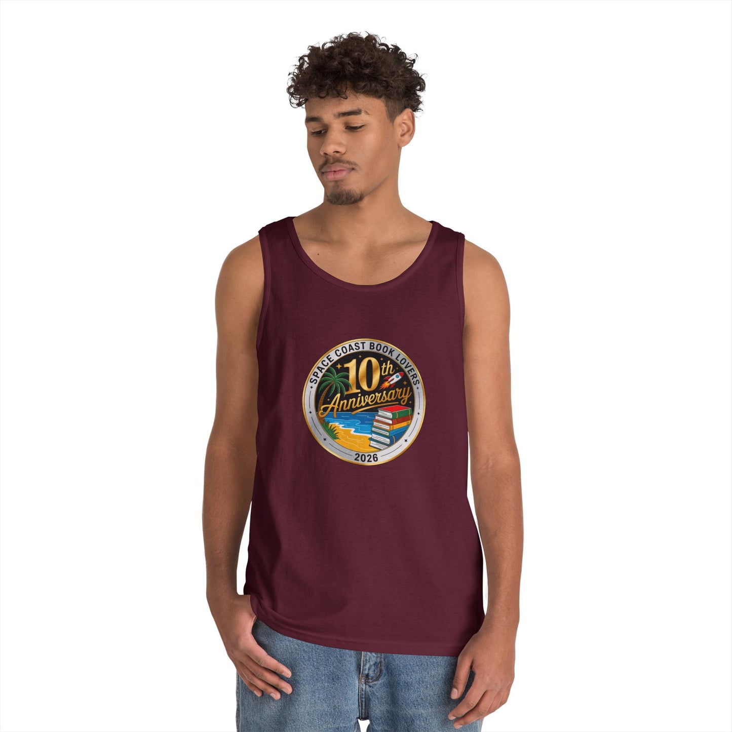 10th Anniversary SCBL 2026 Unisex Cotton Tank Top
