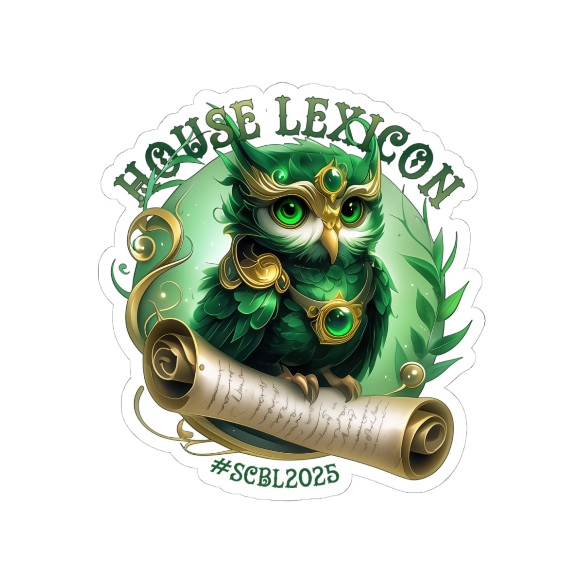 House Lexicon Kiss-Cut Stickers