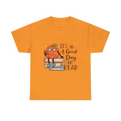It's a Good Day to Read - Unisex Heavy Cotton Tee