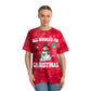 All Booked - Tie-Dye Tee, Crystal
