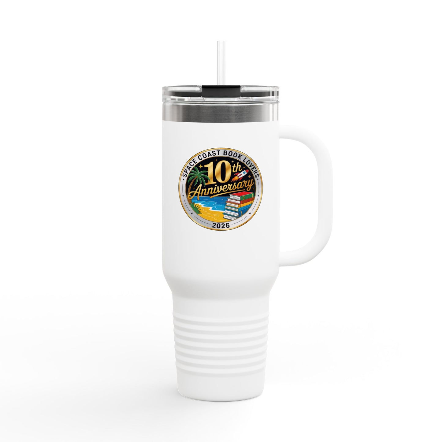 10th Anniversary SCBL 2026 Insulated Travel Mug, 40oz