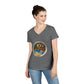 10th Anniversary SCBL 2026 Ladies' V-Neck T-Shirt