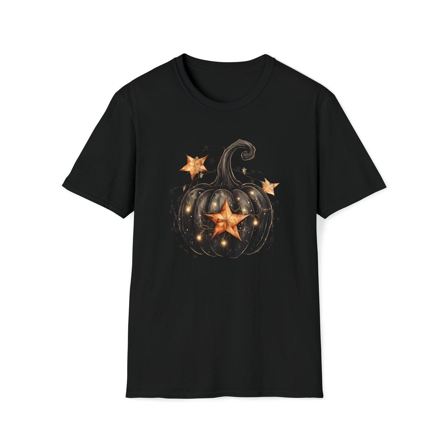 Black Pumpkin - Unisex Softstyle T-Shirt