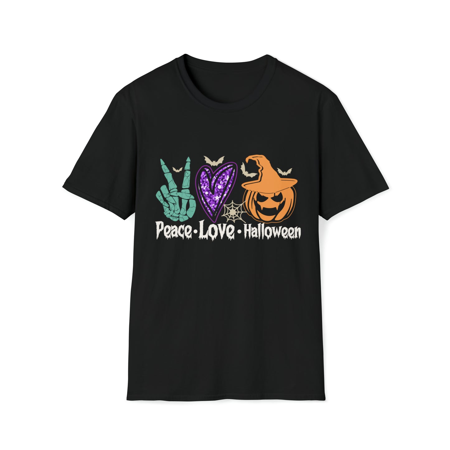 Peace & Love - Unisex Softstyle T-Shirt