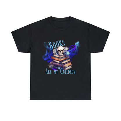 Books are my Cauldron - Unisex Heavy Cotton Tee