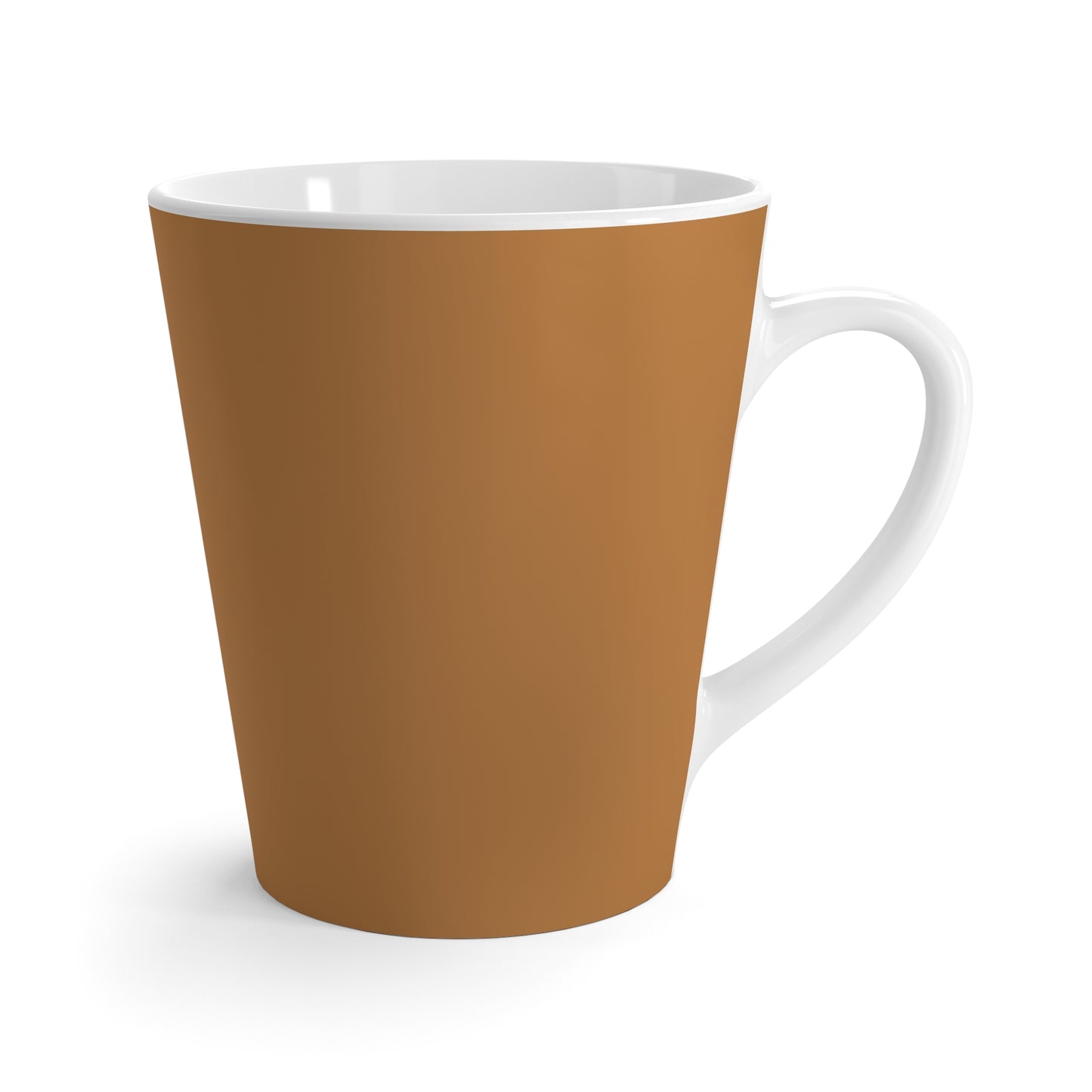 Stripe Pumpkin - Latte Mug