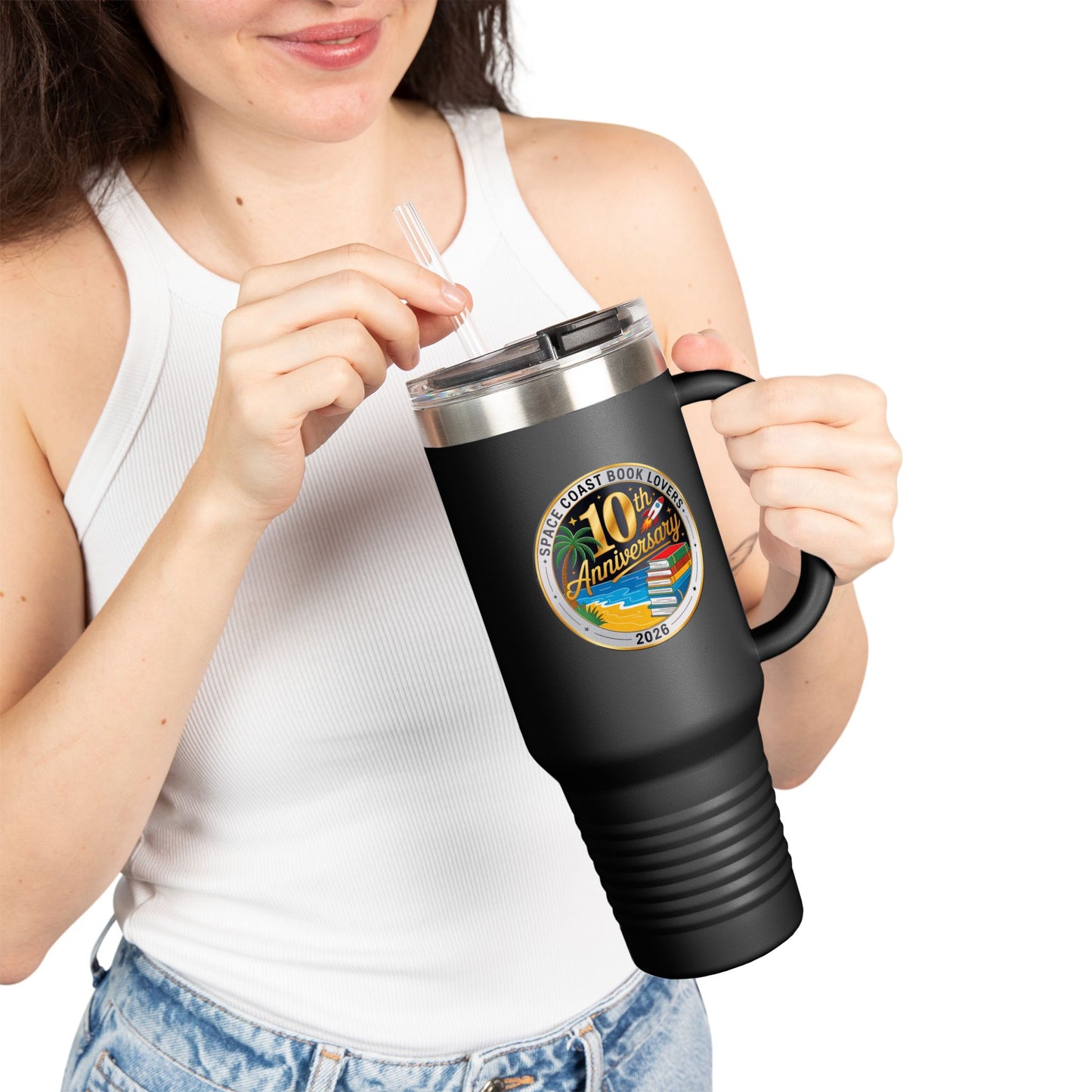 10th Anniversary SCBL 2026 Insulated Travel Mug, 40oz