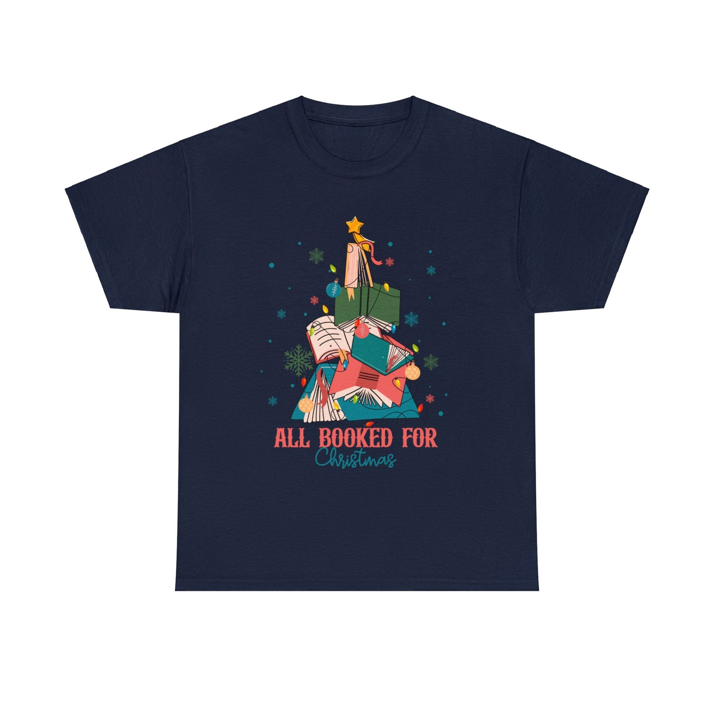 Booked for Christmas - Unisex Heavy Cotton Tee