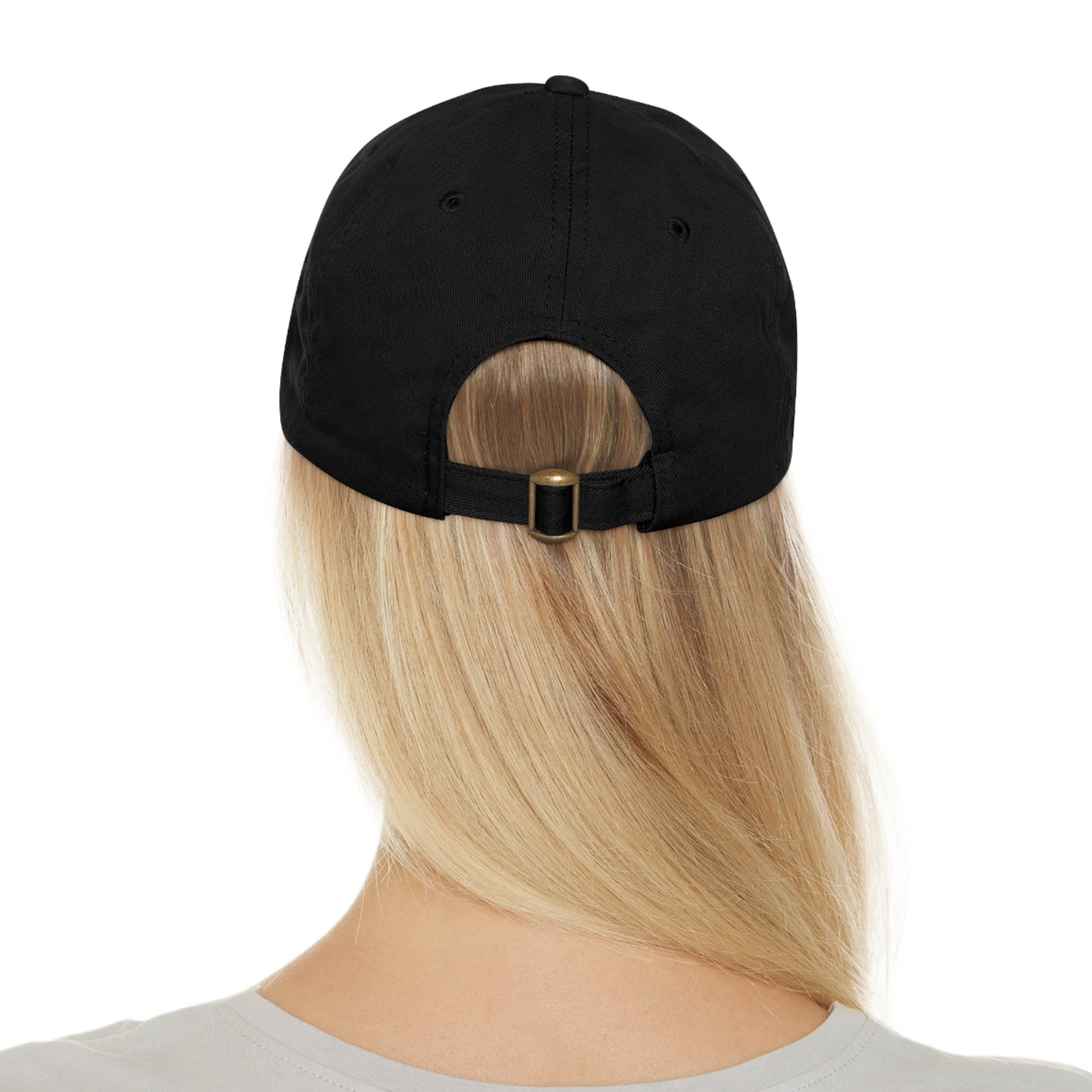 SCBL - Dad Hat with Leather Patch (Round)
