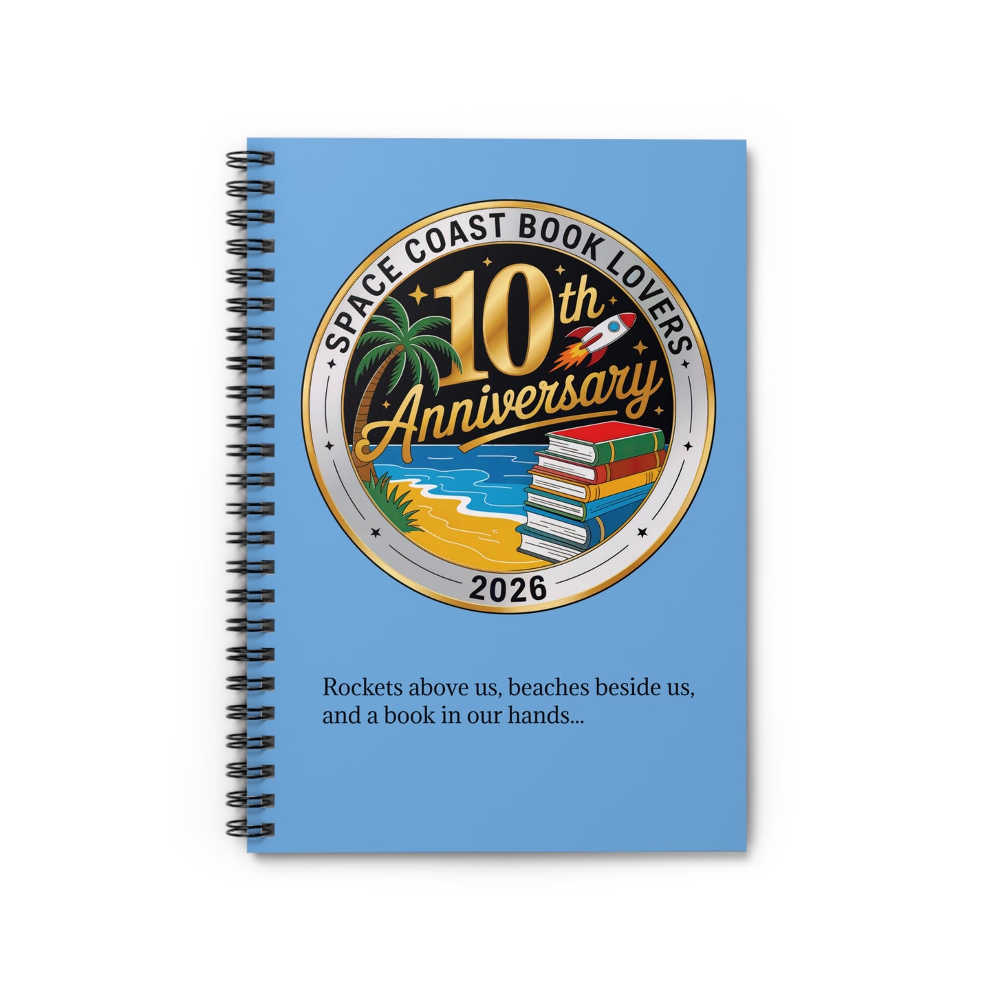 10th Anniversary SCBL 2026 Spiral Notebook