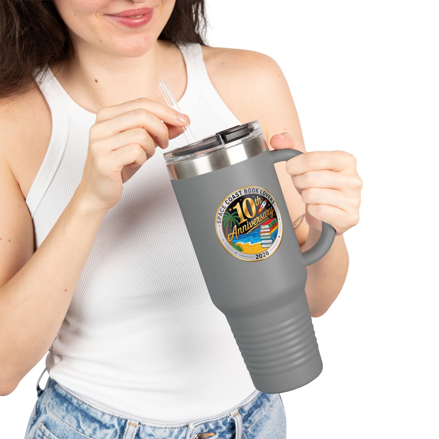 10th Anniversary SCBL 2026 Insulated Travel Mug, 40oz