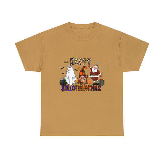 HalloThanksMas - Unisex Heavy Cotton Tee