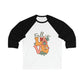 Fall in Love - Unisex 3\4 Sleeve Baseball Tee