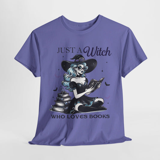 Just a Witch - Unisex Heavy Cotton Tee