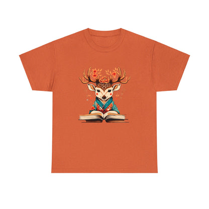 Merry Deer - Unisex Heavy Cotton Tee