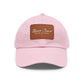 SCBL - Dad Hat with Leather Patch (Rectangle)