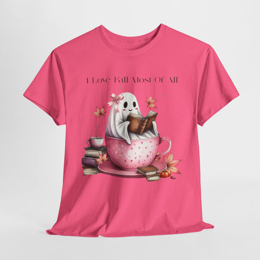 Tea Cup Boo - Unisex Heavy Cotton Tee