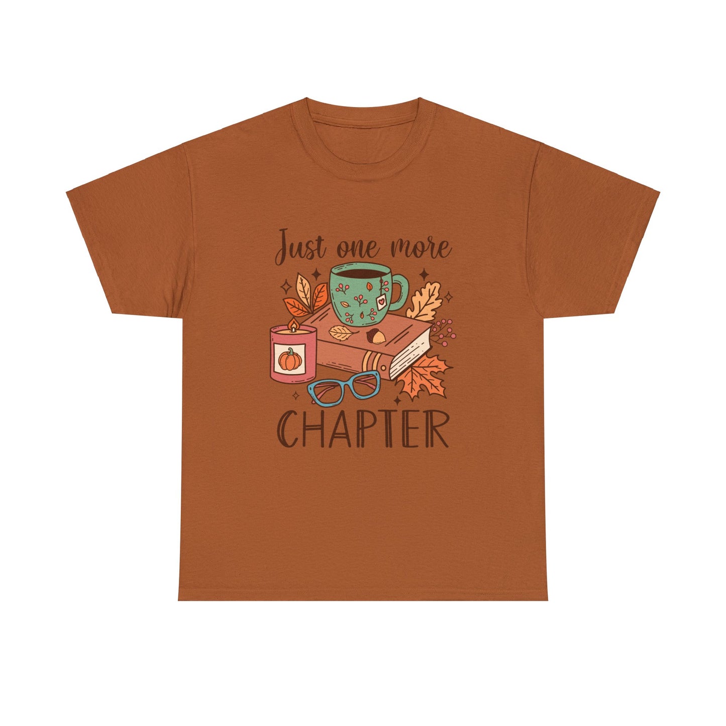 Just One More Chapter - Unisex Heavy Cotton Tee