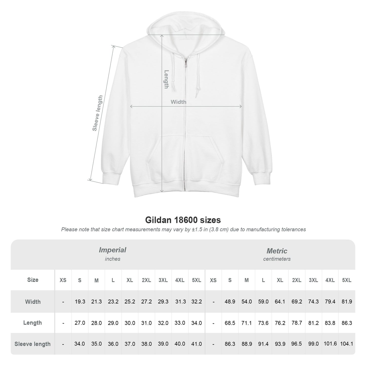 10th Anniversary SCBL 2026 Unisex Heavy Blend™ Full Zip Hooded Sweatshirt
