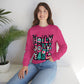 Holly Jolly Reader - Unisex Heavy Blend™ Crewneck Sweatshirt