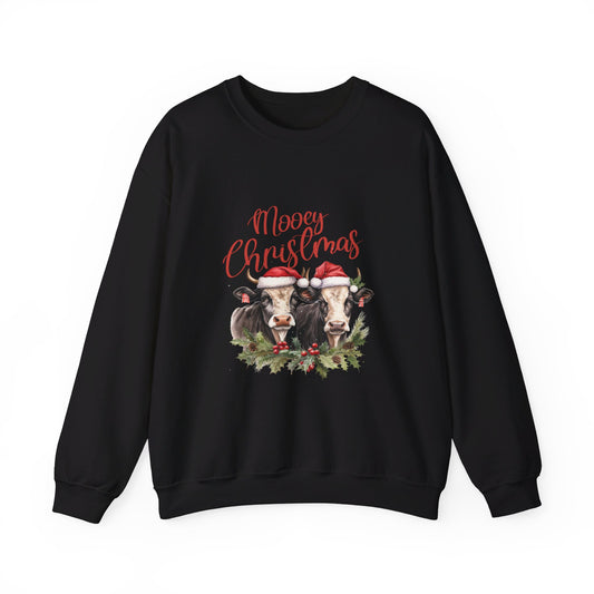 Mooey Christmas - Unisex Heavy Blend™ Crewneck Sweatshirt