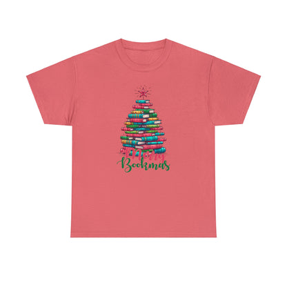 Merry Bookmas - Unisex Heavy Cotton Tee