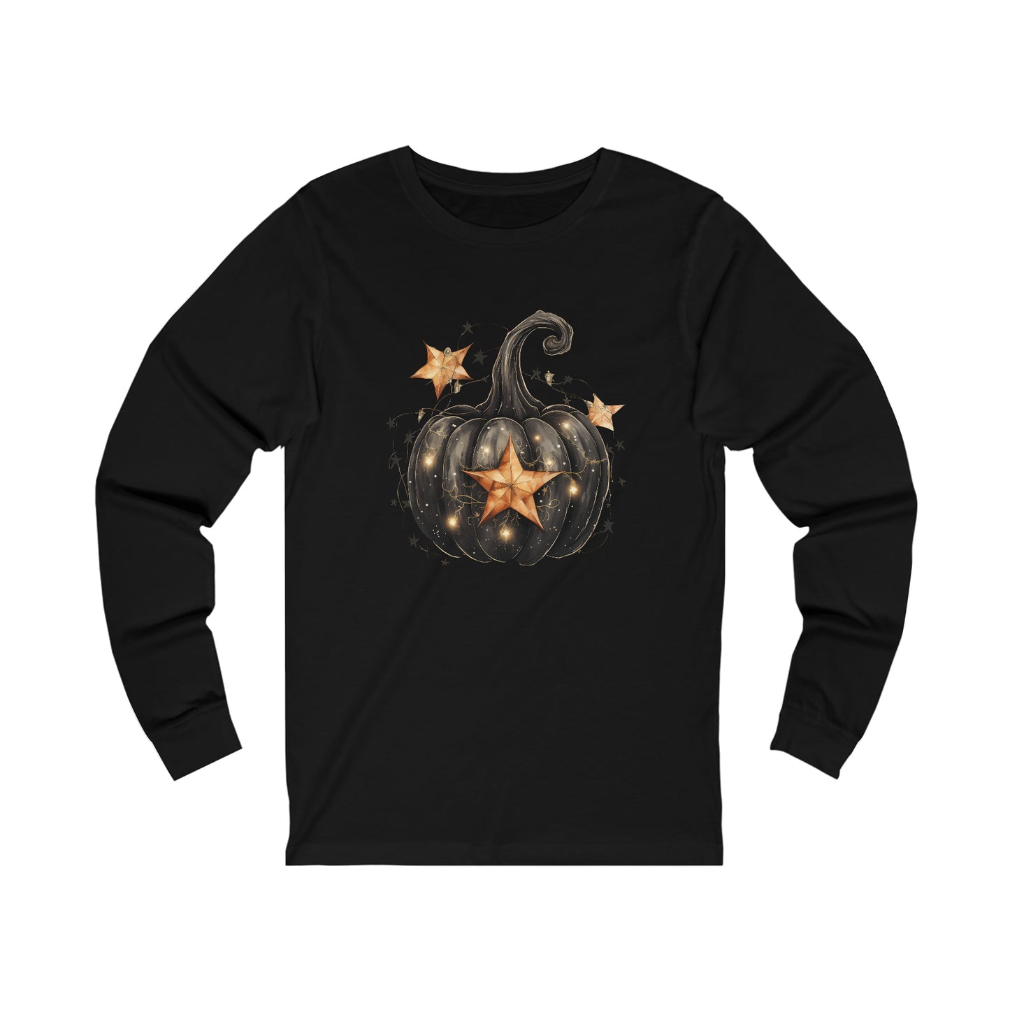 Black Pumpkin - Unisex Jersey Long Sleeve Tee