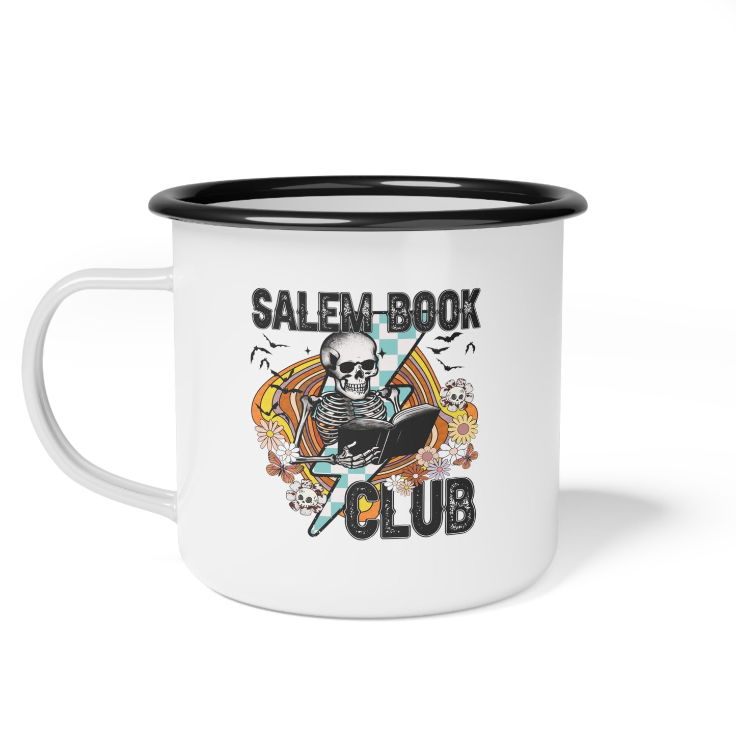 Salem Book Club - 12oz. Enamel Camp Cup