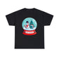 Snowman Globe - Unisex Heavy Cotton Tee