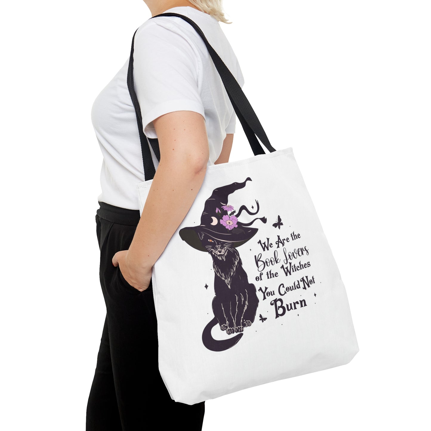 Book Lovers Cat - Tote Bag
