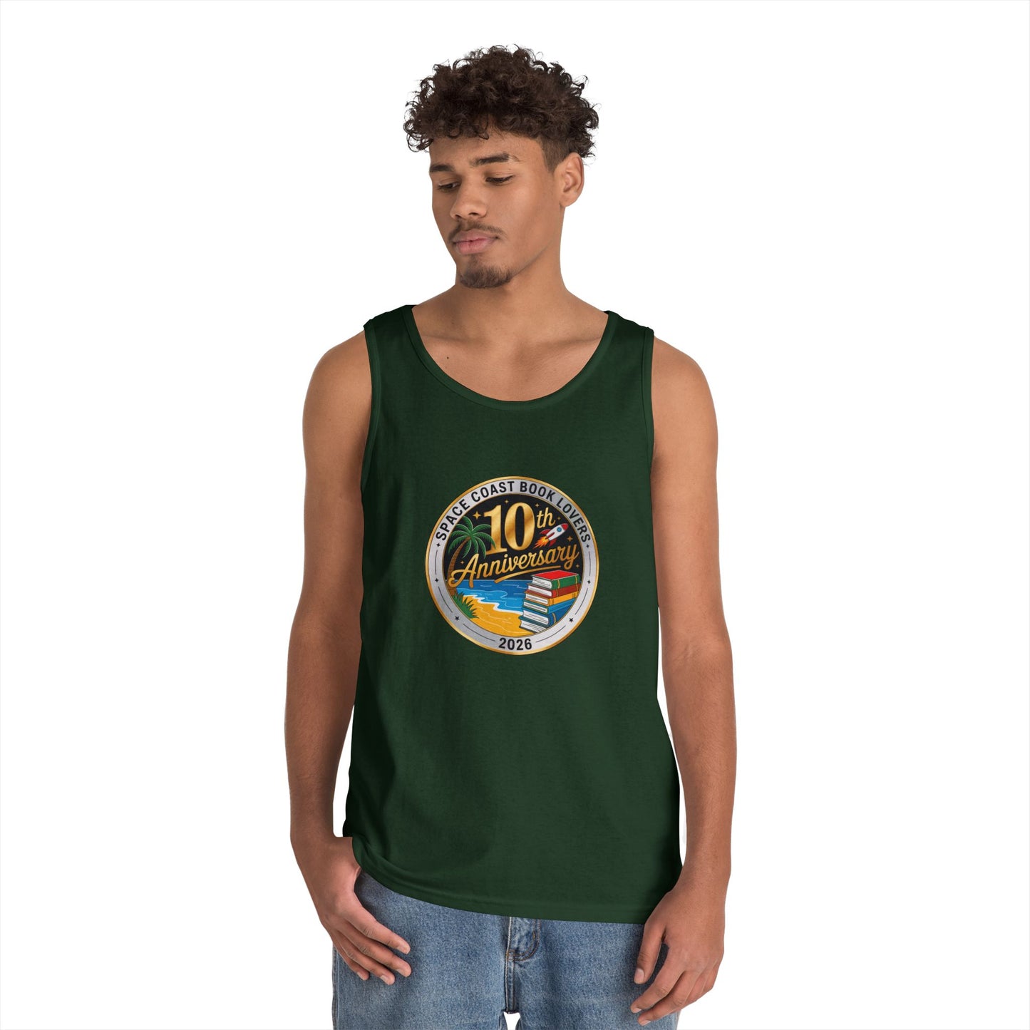 10th Anniversary SCBL 2026 Unisex Cotton Tank Top