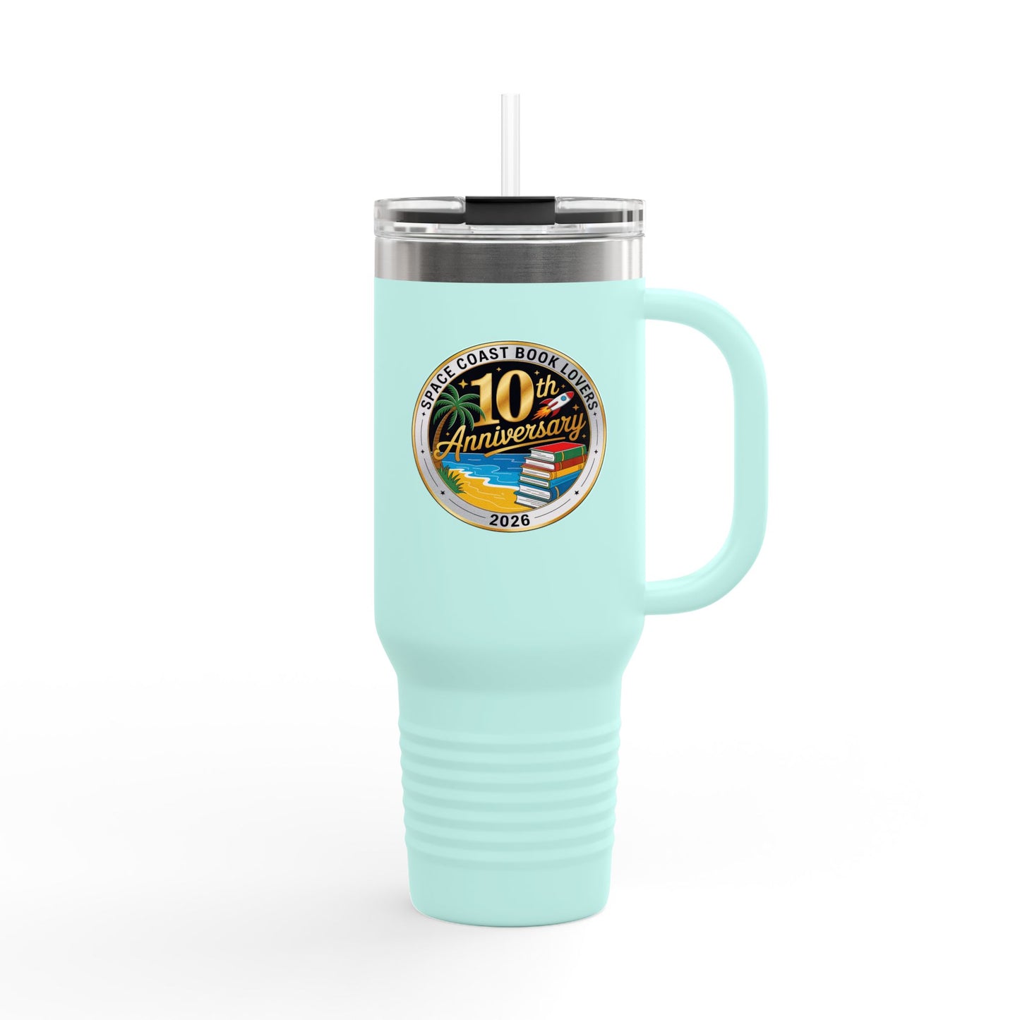 10th Anniversary SCBL 2026 Insulated Travel Mug, 40oz
