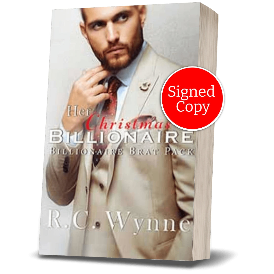 Billionaire Brat Pack ~ Her Christmas Billionaire ~ Signed Copy