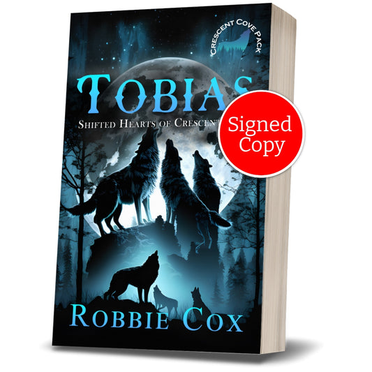 Shifted Hearts of Crescent Cove ~ Book 1 ~ Tobias ~ Signed Paperback