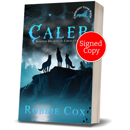 Shifted Hearts of Crescent Cove ~ Book 3 ~ Caleb ~ Signed Paperback