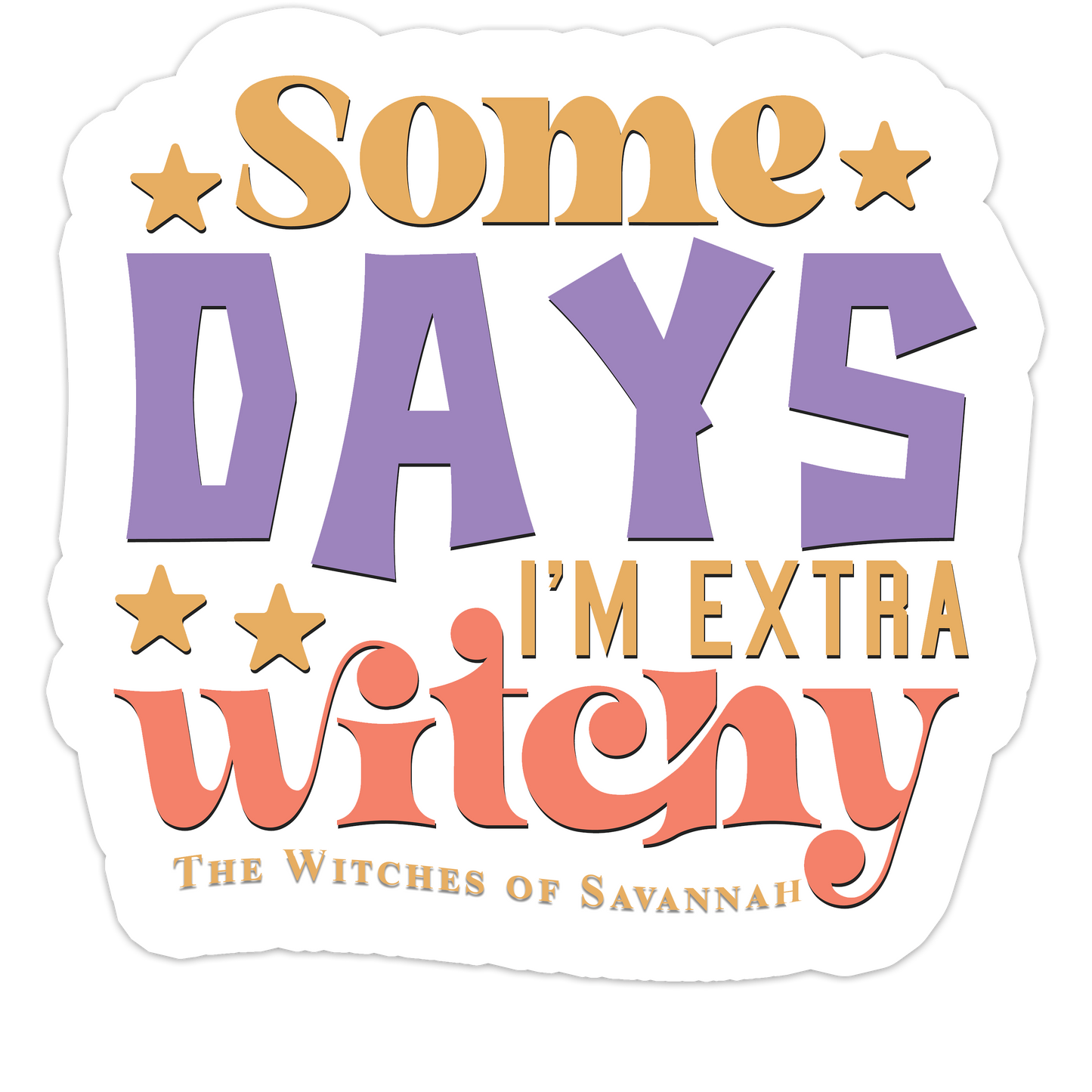 Extra Witchy Sticker
