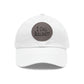 I Call Bullsh*t! Hat with Leather Patch (Round)