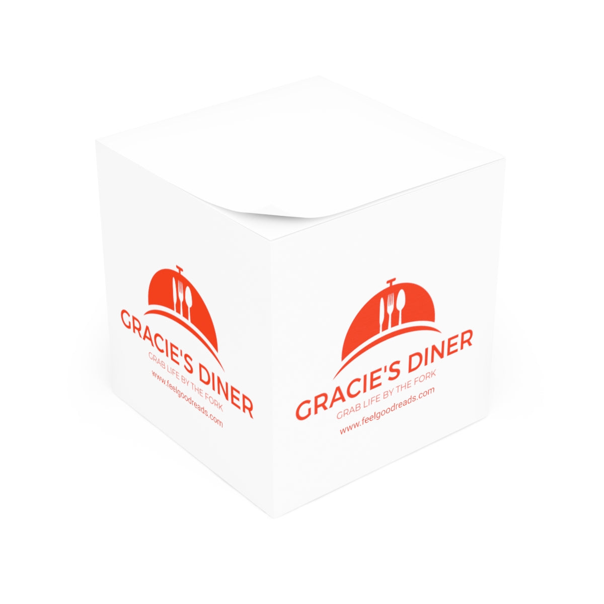 Gracie's Diner Note Cube