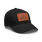 Everglades Bar Hat with Leather Patch (Rectangle)