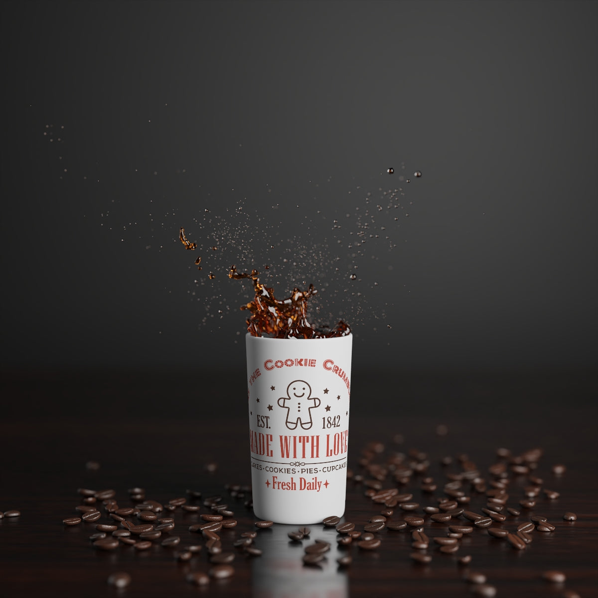 As the Cookie Crumbles Conical Coffee Mugs