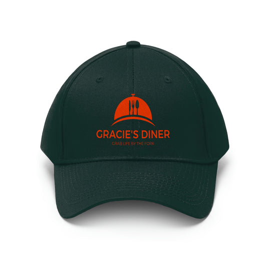 Gracie's Dinner Unisex Twill Hat