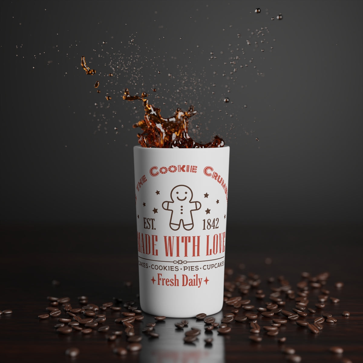 As the Cookie Crumbles Conical Coffee Mugs