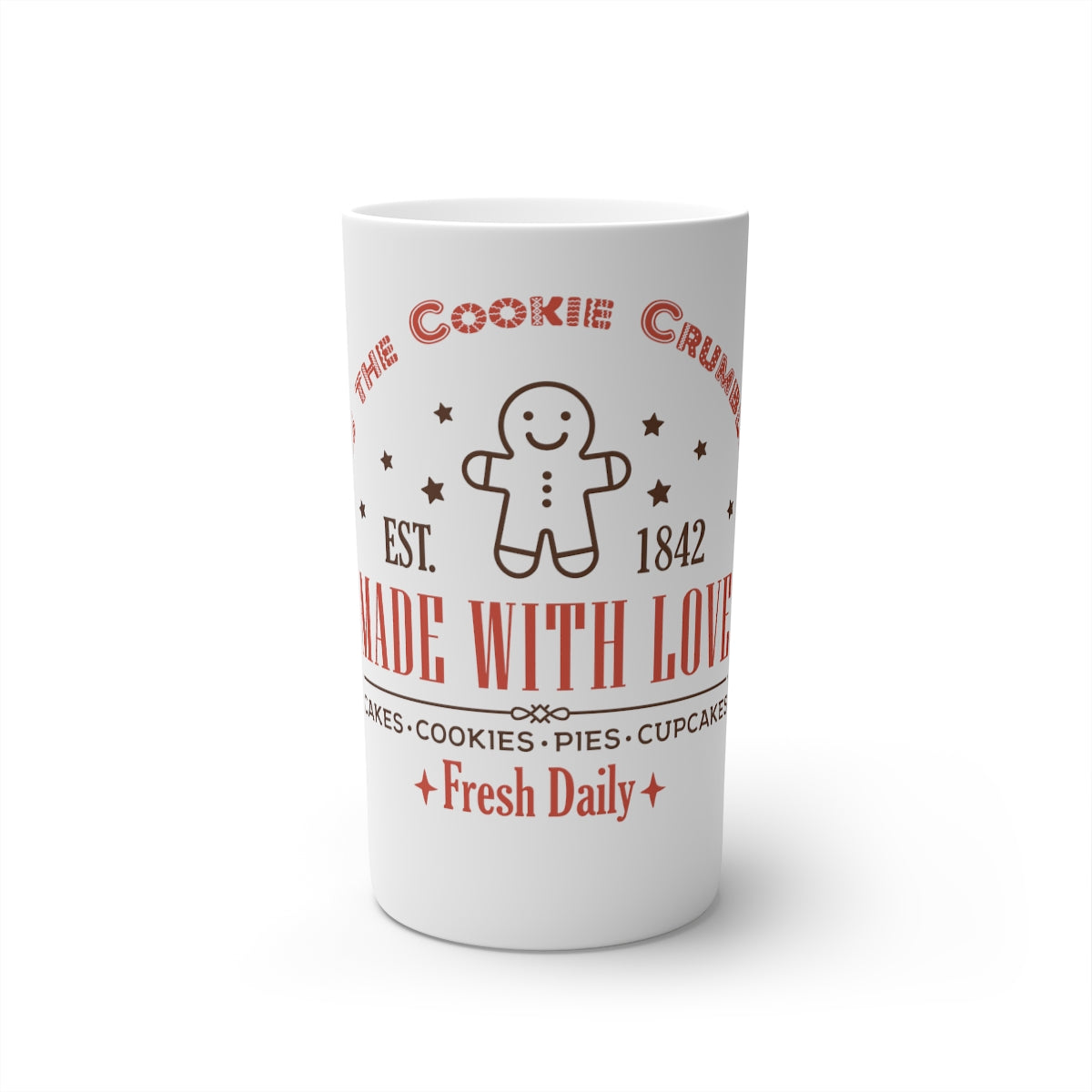 As the Cookie Crumbles Conical Coffee Mugs