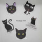 Black Cat Waterproof Stickers