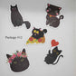 Black Cat Waterproof Stickers