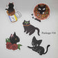 Black Cat Waterproof Stickers